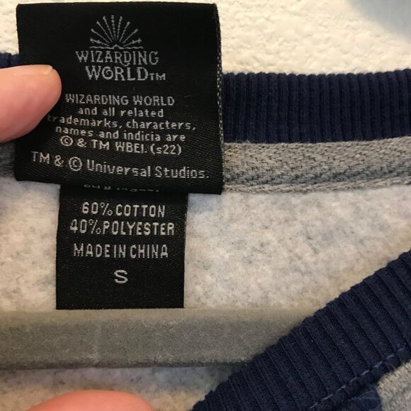 The Wizardly World Of Harry Potter‎ Unisex Adult Ravenclaw Sweatshirt Size S - Picture 7 of 10